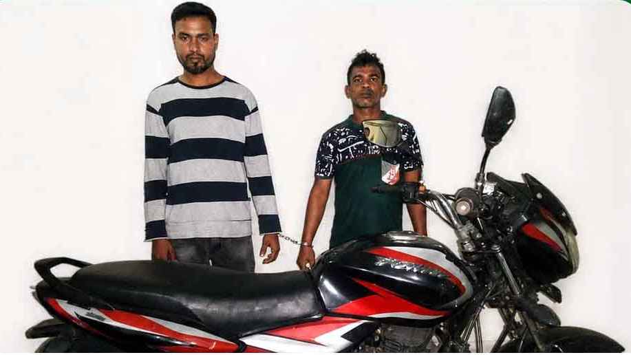 রংপুরে মোটরসাইকেল চোরসহ গ্রেফতার ৯