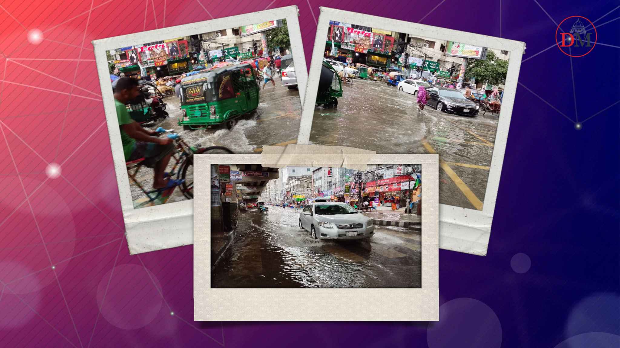 রাজধানীতে জলাবদ্ধতা, চরম দুর্ভোগ