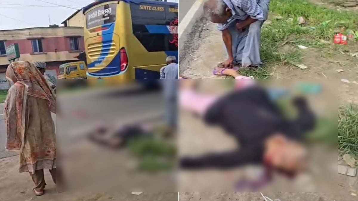 চাঁদপুরে বাসের ধাক্কায় বৃদ্ধা নিহত