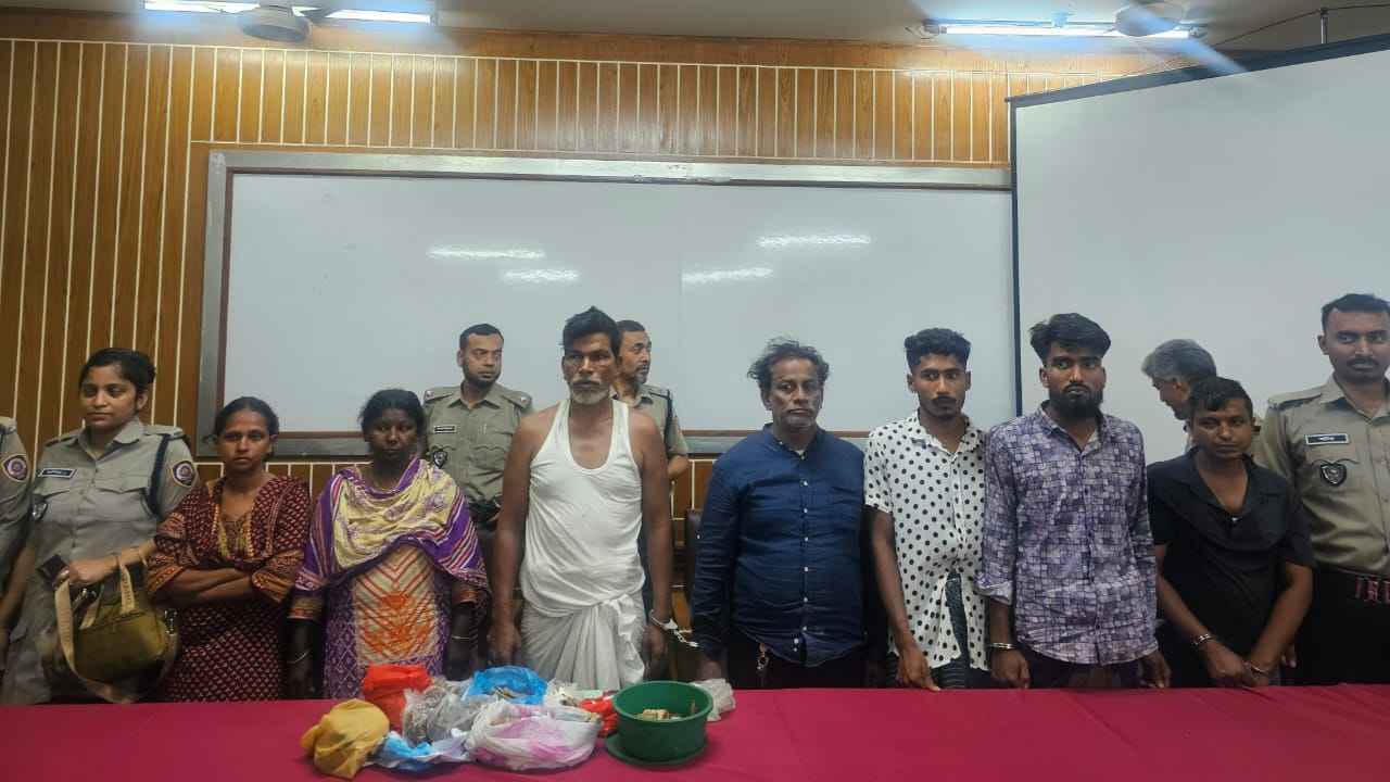 শাহআলী মাজারে অভিযান, মাদকসহ আটক ৭