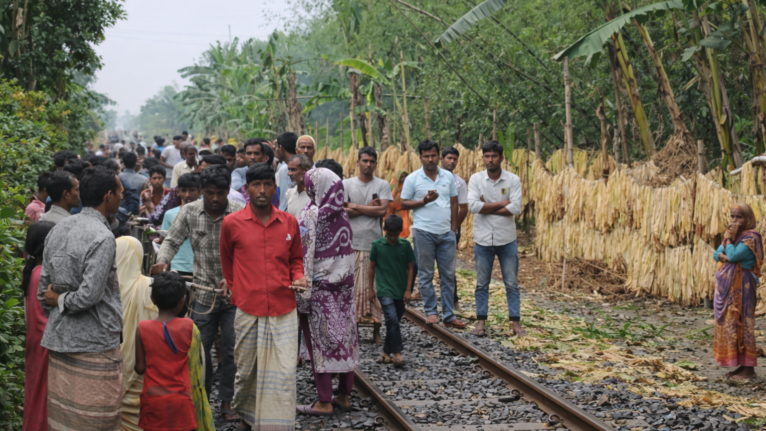 লালমনিরহাটে রেললাইনে শুয়ে থাকা বৃদ্ধ ট্রেনে কাটা পড়ে মৃত্যু