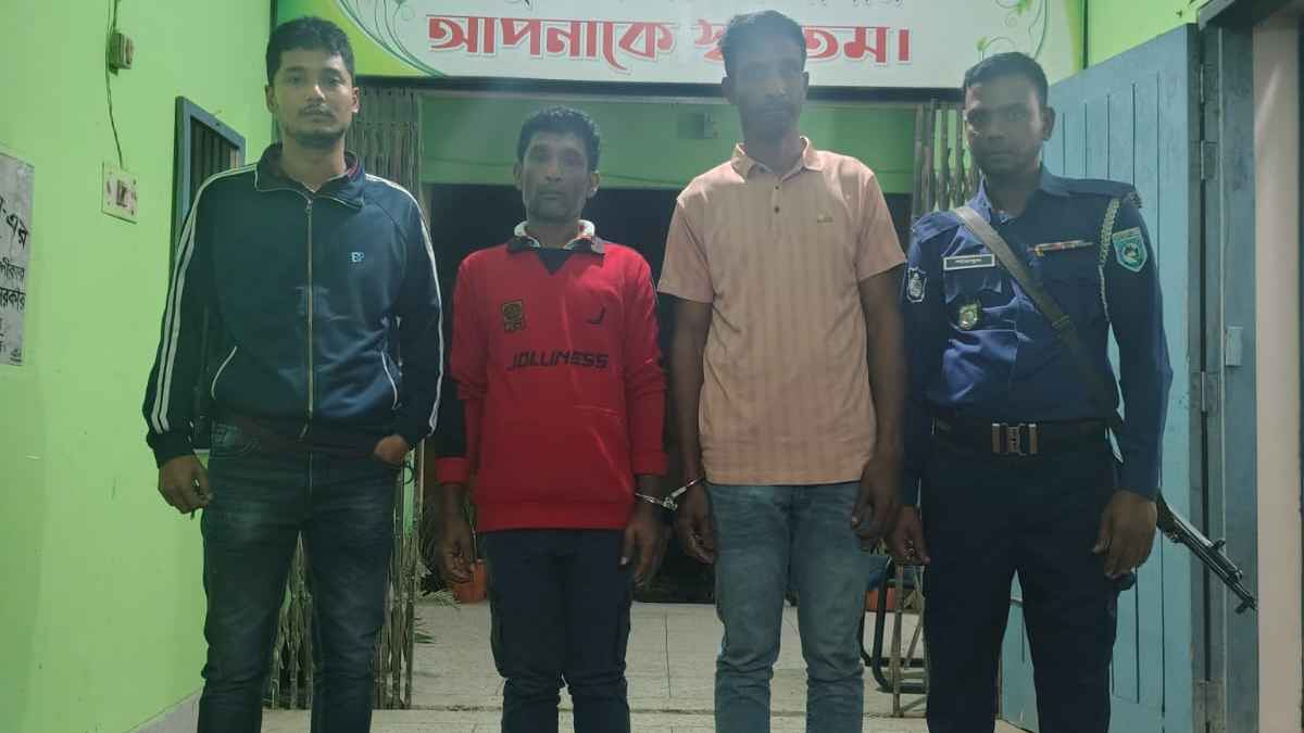 তেঁতুলিয়ায় ইয়াবা ও ট্যাপেন্ডাডলসহ দুই মাদক কারবারি গ্রেফতার