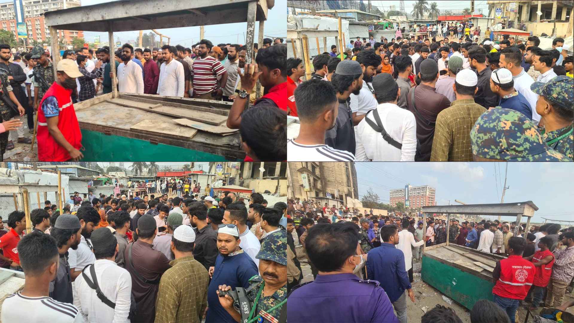 কক্সবাজার সৈকতে উচ্ছেদ অভিযান, প্রশাসন–ব্যবসায়ী মুখোমুখি