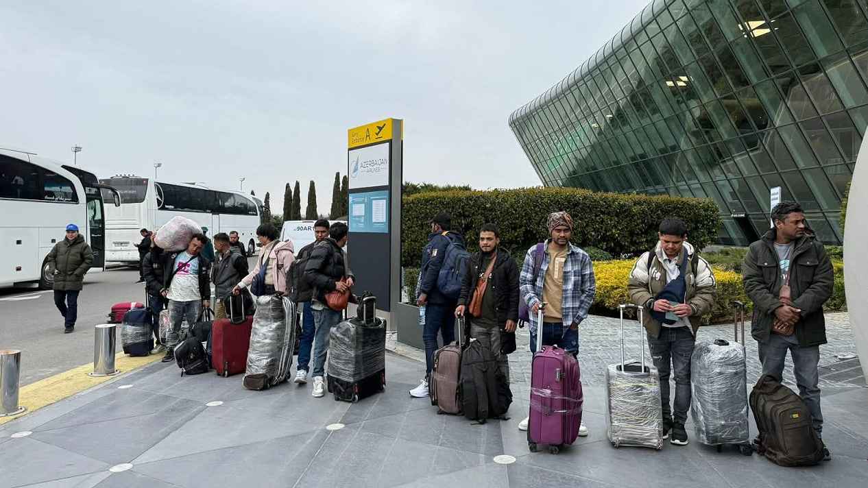 আজারবাইজান হয়ে ইরান থেকে যেভাবে দেশে আনা হলো ১৮৬ বাংলাদেশিকে