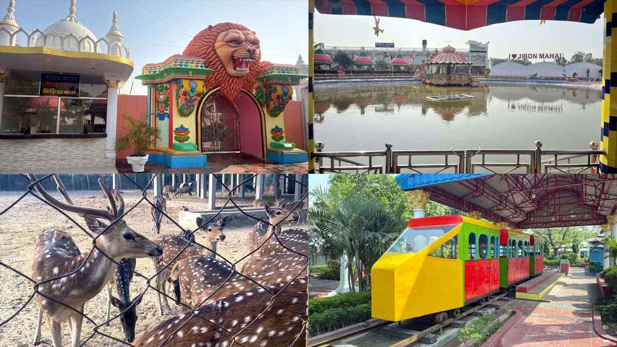 ঈদে প্রস্তুত দিনাজপুরের বিনোদন কেন্দ্রগুলো