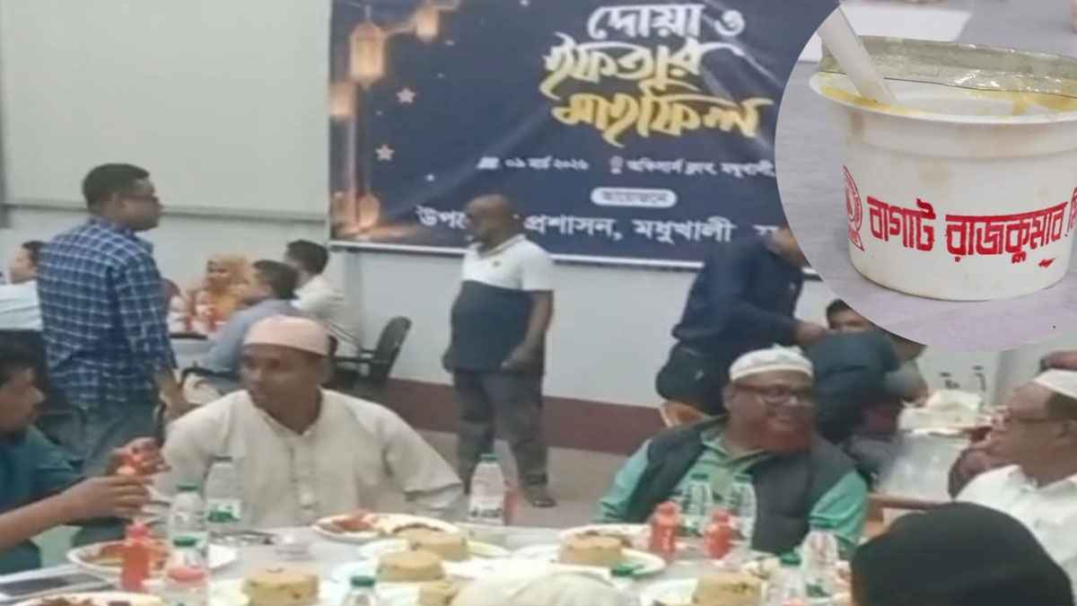 জরিমানা করা দোকান থেকে মিষ্টি কেনা নিয়ে বিতর্ক, যা বললেন ইউএনও
