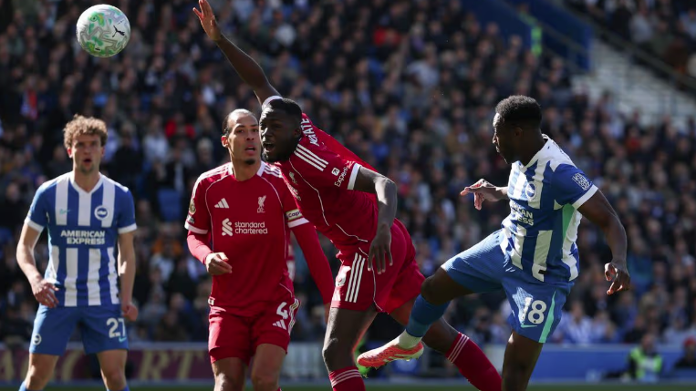এবার ব্রাইটনের কাছে লিভারপুলের হার
