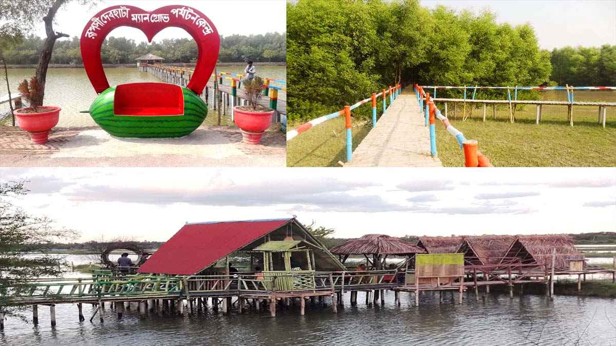 ঈদে পর্যটকদের টানতে নতুন সাজে দেবহাটার রূপসী ম্যানগ্রোভ