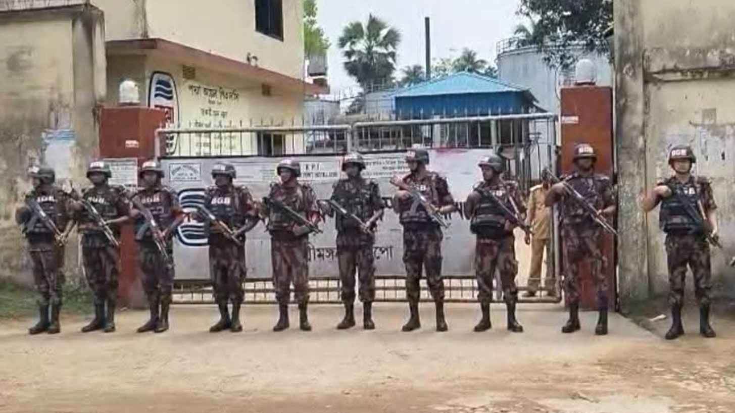 শ্রীমঙ্গলের তেল ডিপোতে বিজিবির নজরদারি