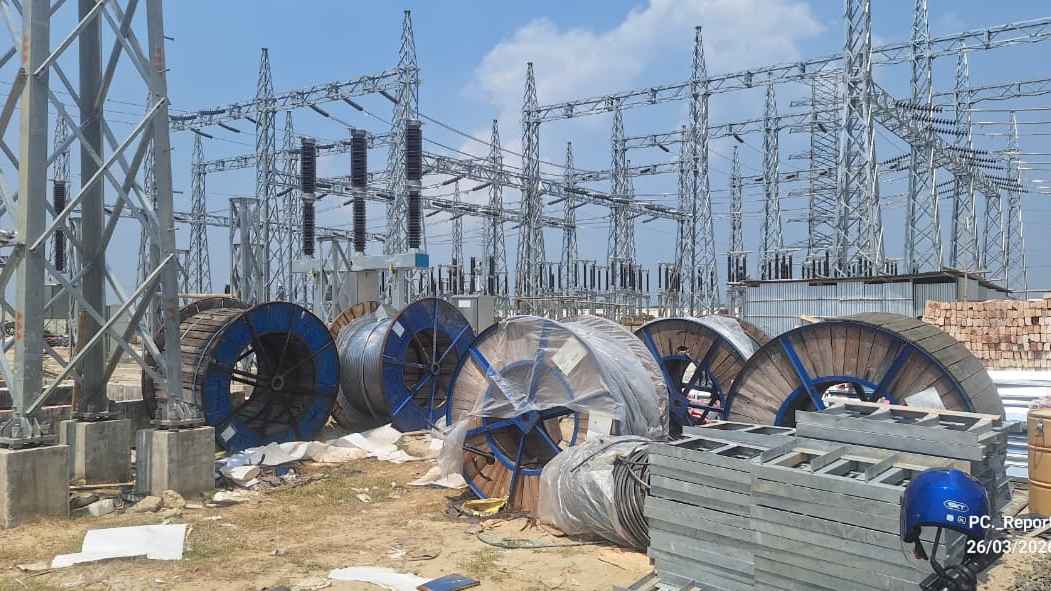 নাটোরে নির্মাণাধীন পাওয়ার গ্রিড থেকে প্রায় ২ কোটি টাকার মালামাল লুট