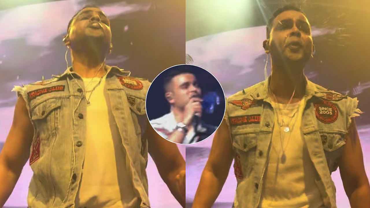 কনসার্টে রেগে গিয়ে দর্শককে থুতু মারলেন জনপ্রিয় গায়ক