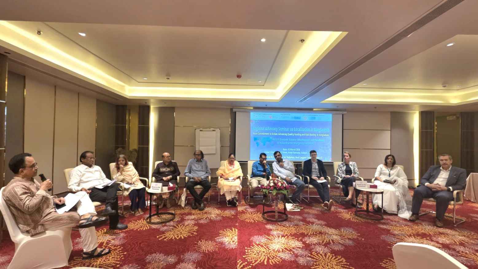 মানবিক সহায়তায় গুণগত অর্থায়ন ও ঝুঁকি শেয়ারিং বিষয়ক সেমিনার