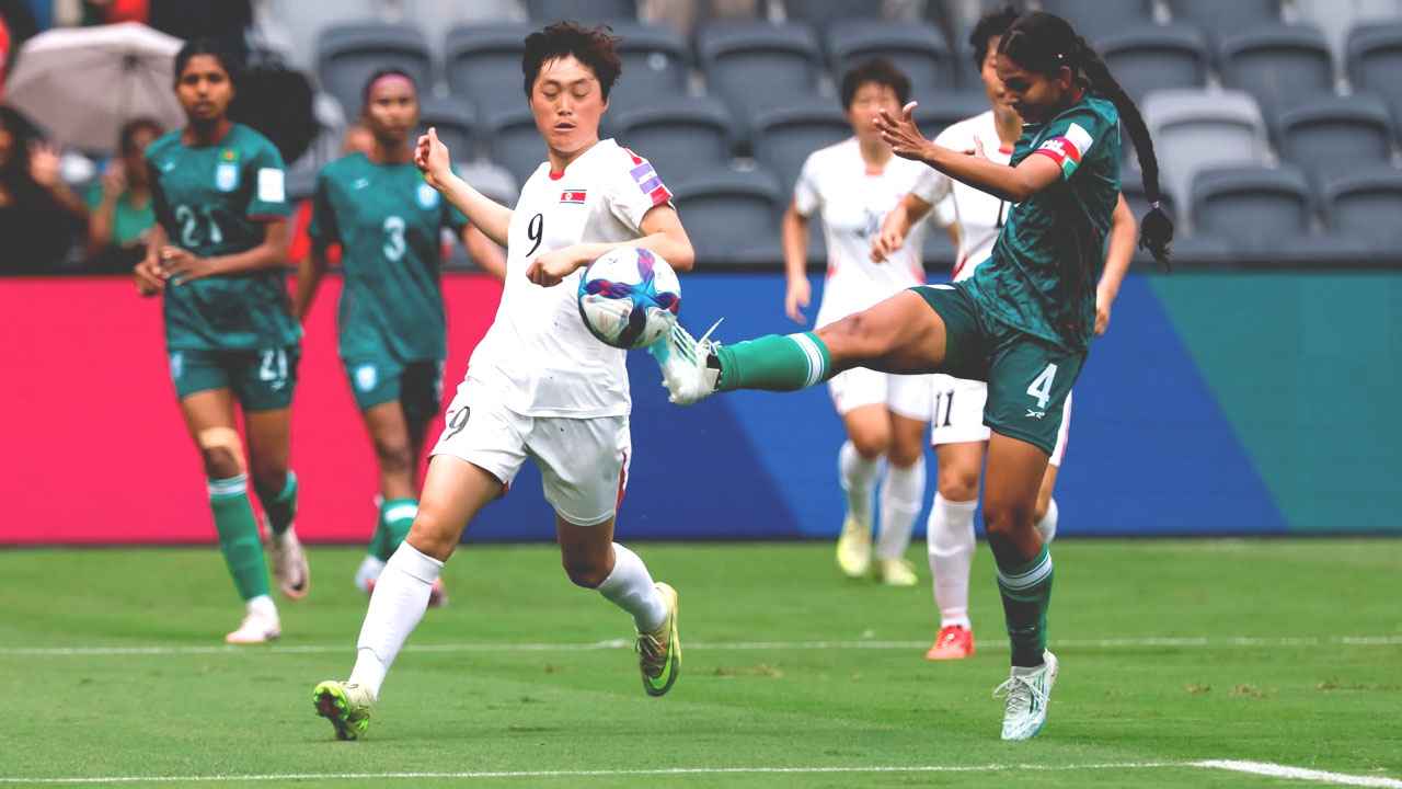 উত্তর কোরিয়ার কাছে পাঁচ গোলে হারল বাংলাদেশ