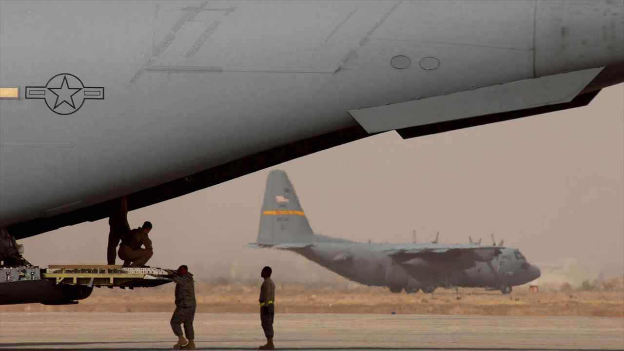 ইরাকের সামরিক বিমানবন্দরে ড্রোন হামলা