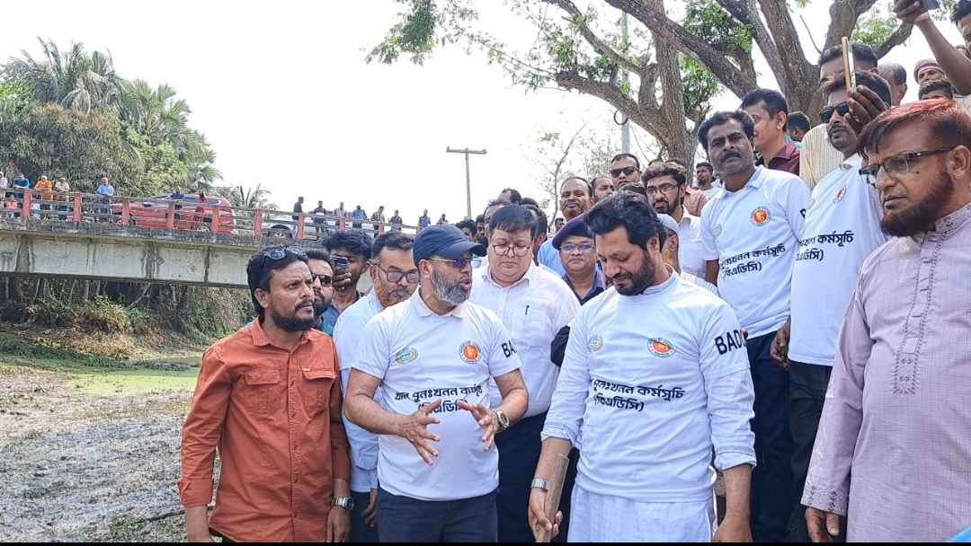 বাগেরহাটে খাল পুনঃখনন কাজের উদ্বোধন করলেন বন ও পরিবেশ প্রতিমন্ত্রী