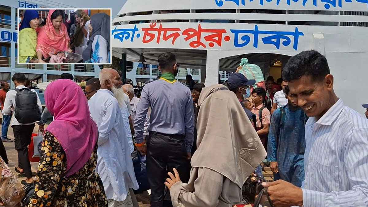 চাঁদপুরে হাসপাতালে নেওয়ার পথেই লঞ্চঘাটে সন্তান প্রসব