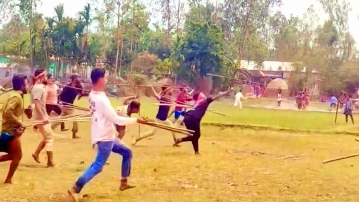 হবিগঞ্জে মুদি দোকানের পাওনা টাকাকে কেন্দ্র করে সংঘর্ষে আহত অর্ধশত