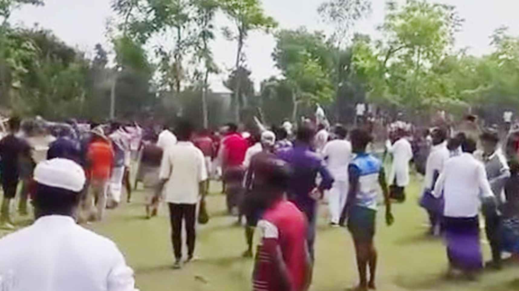 লাখাইয়ে পূর্ব বিরোধের জেরে সংঘর্ষ, আহত ৩০