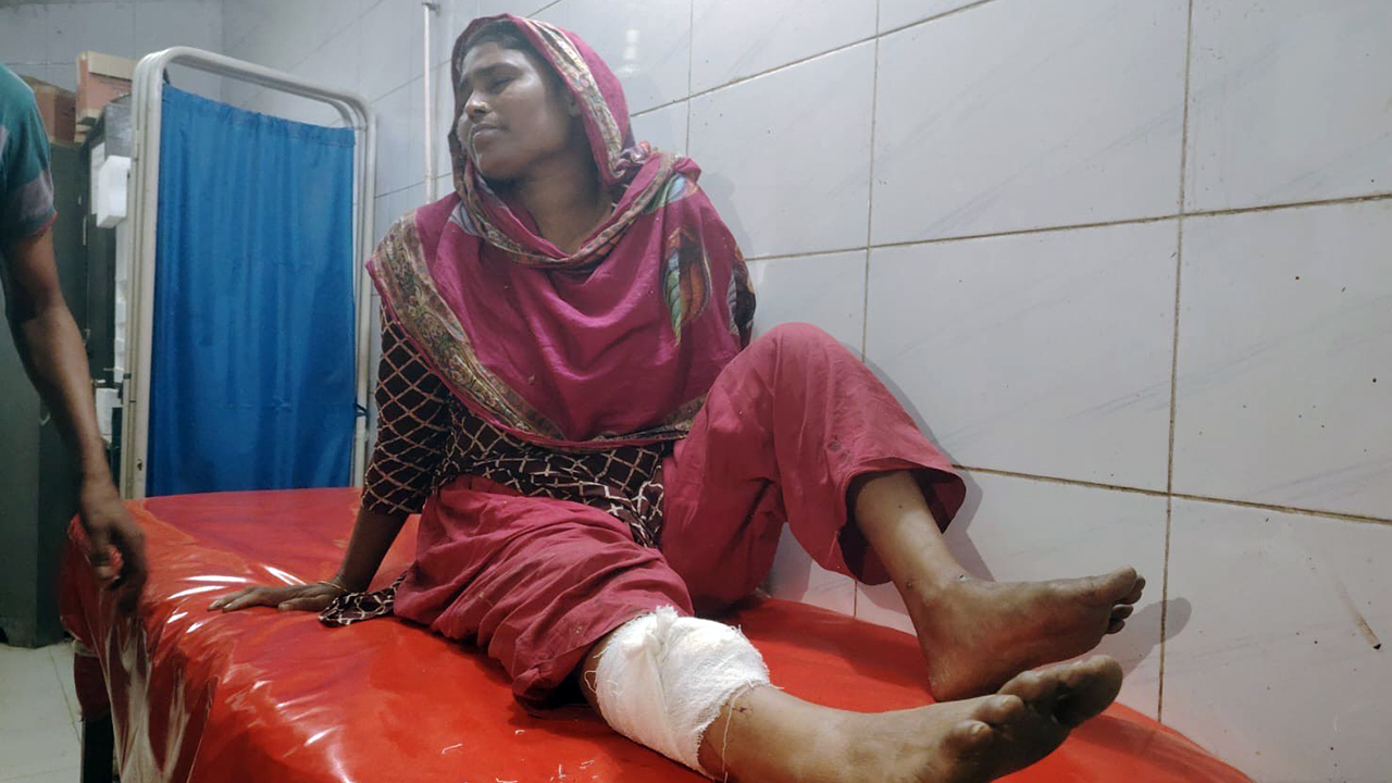 গাজীপুরে মাদক সেবনে বাধা দেওয়ায় নারীকে গুলি