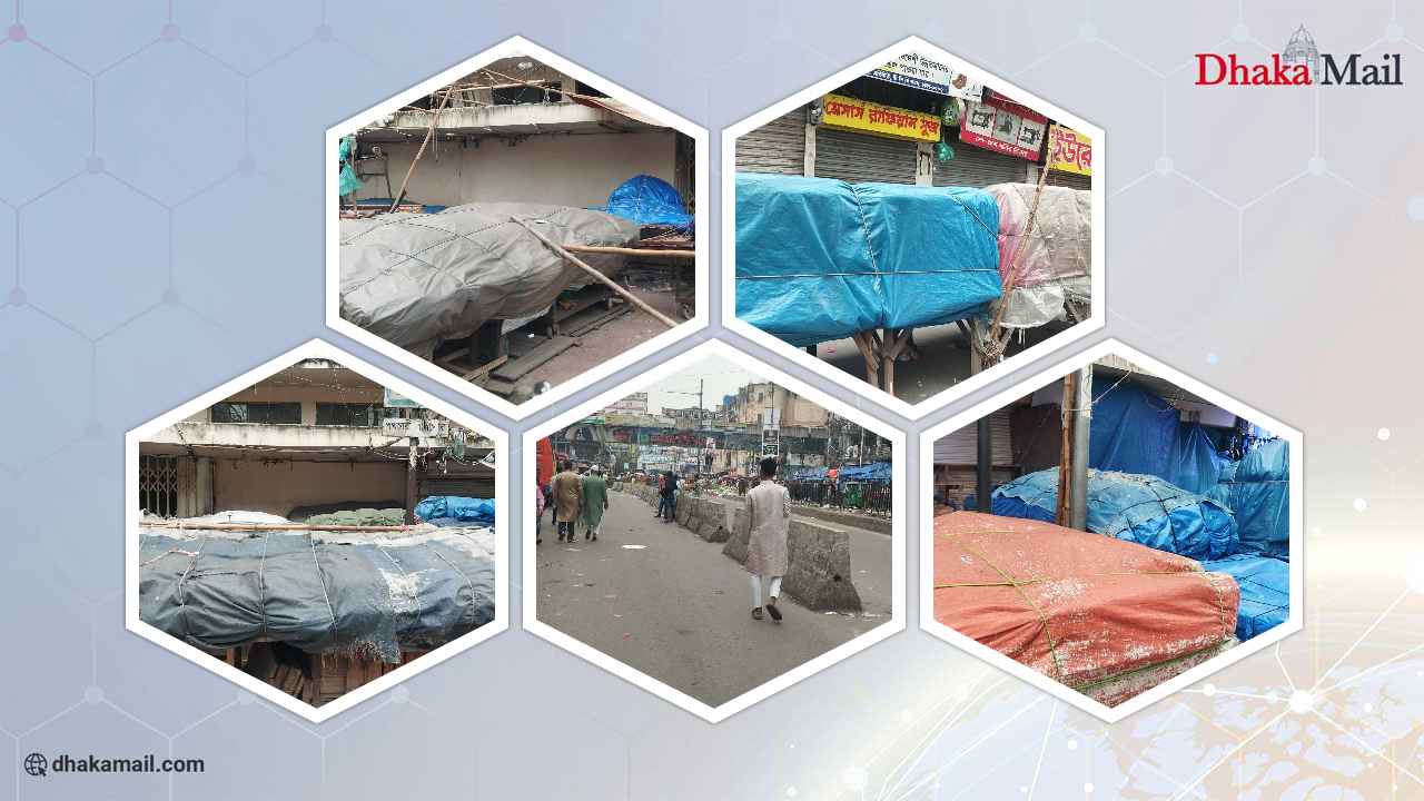 ঈদের ছুটিতে গুলিস্তান-পল্টন, নেই চিরচেনা ভিড়-কোলাহল