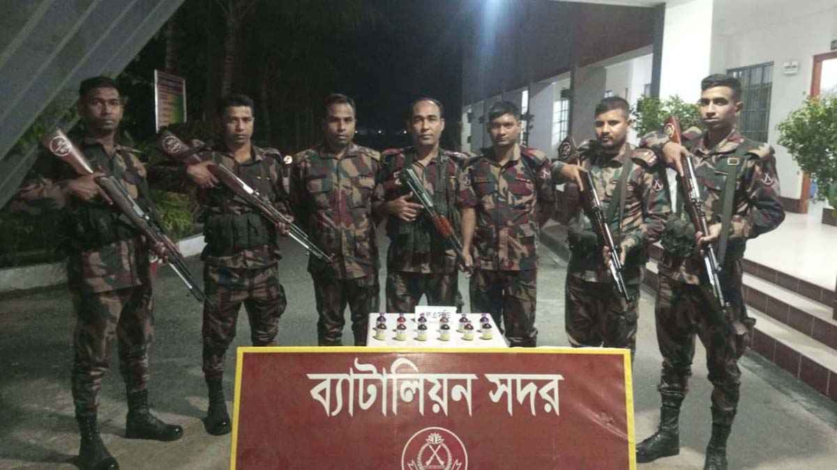 কুষ্টিয়া সীমান্তে ৬ কোটি ২৭ লাখ টাকার মাদক জব্দ