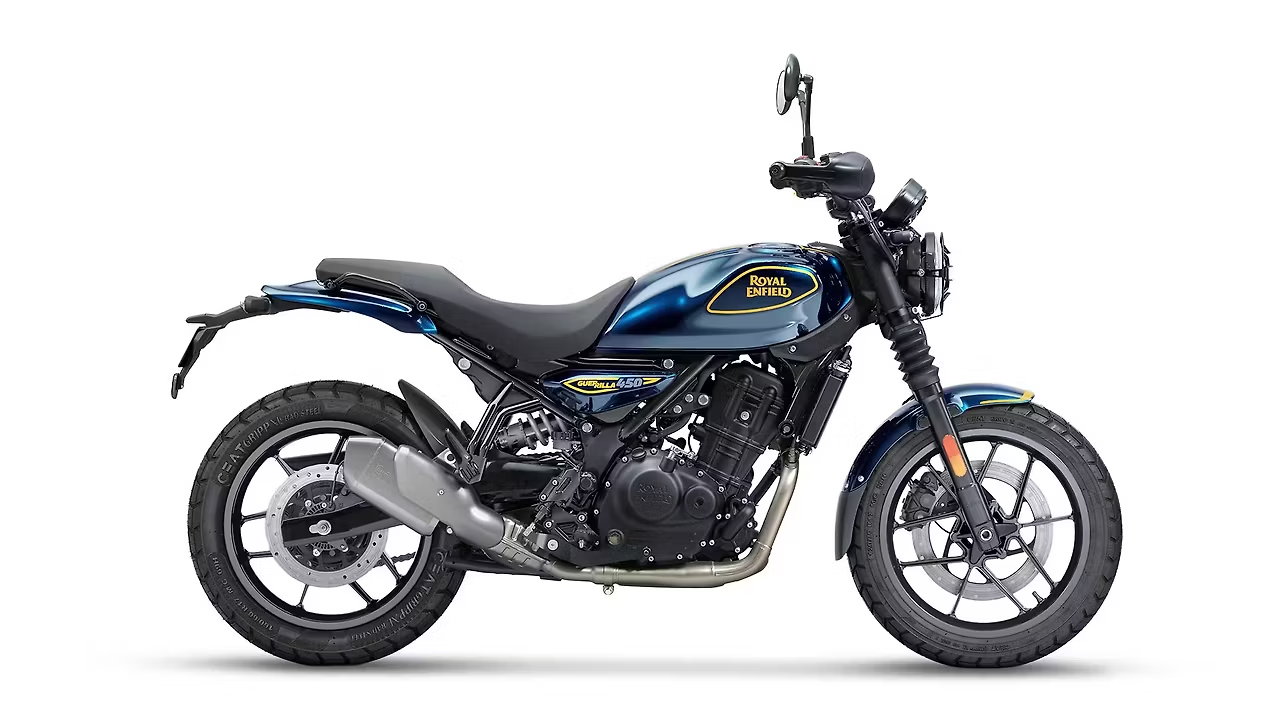 বাজারে এলো রয়্যাল এনফিল্ড গেরিলা ৪৫০ অ্যাপেক্স মডেলের মোটরসাইকেল