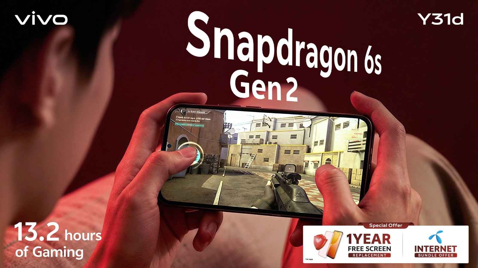 ভিভো ওয়াই৩১ডিঃ চলবে বিরতিহীন গেমিং ও মাল্টিটাস্কিং