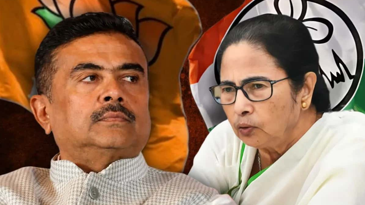 মমতার বিরুদ্ধে ভবানীপুরে প্রার্থী শুভেন্দু, লড়বেন নন্দীগ্রামেও