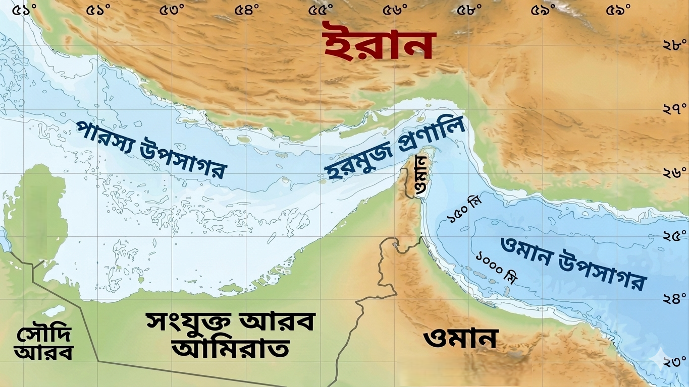 এবার পুরো পারস্য উপসাগরে মাইন বসানোর হুমকি ইরানের