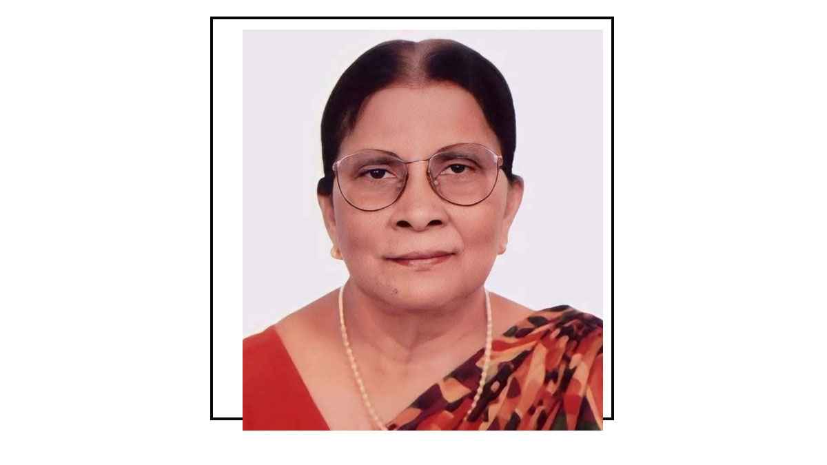 ভাষা সৈনিক ও সাবেক সংসদ সদস্য আমেনা আহমেদ আর নেই