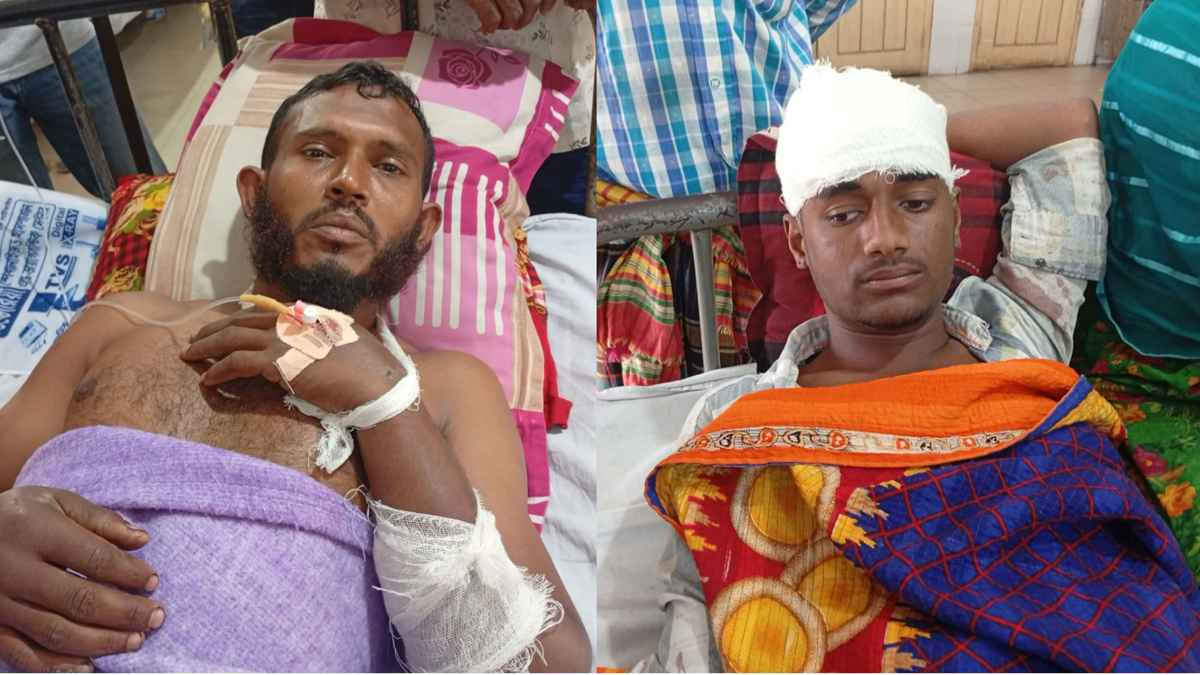 নড়াইলে প্রতিপক্ষের হামলায় চাচা-ভাতিজা আহত