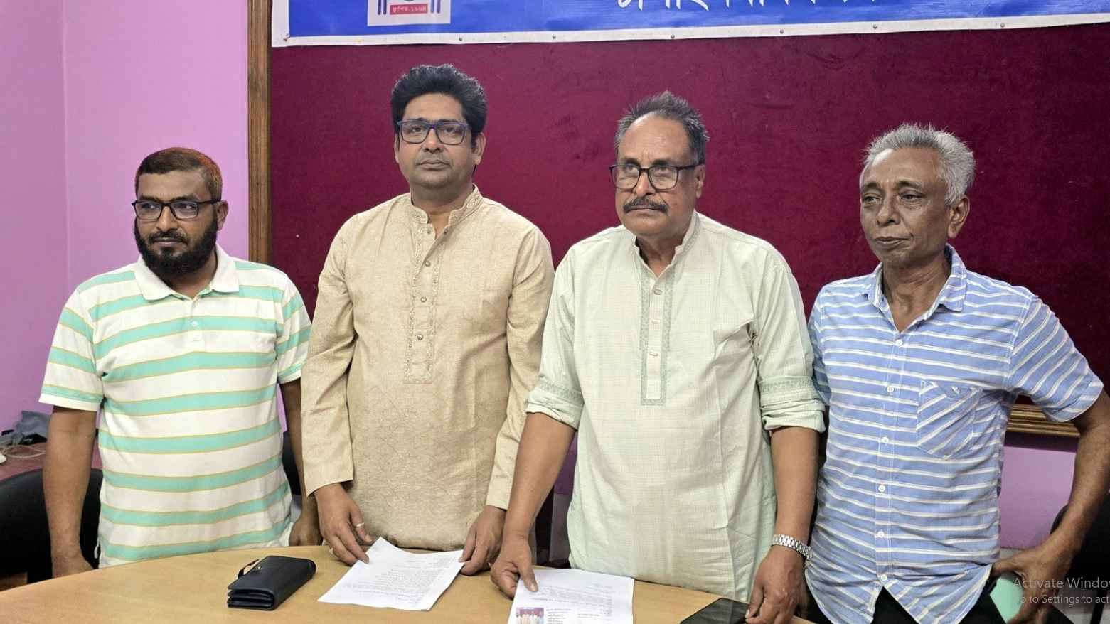 চাঁপাইনবাবগঞ্জে এনসিপির জেলা আহ্বায়কসহ ৪ নেতার পদত্যাগ