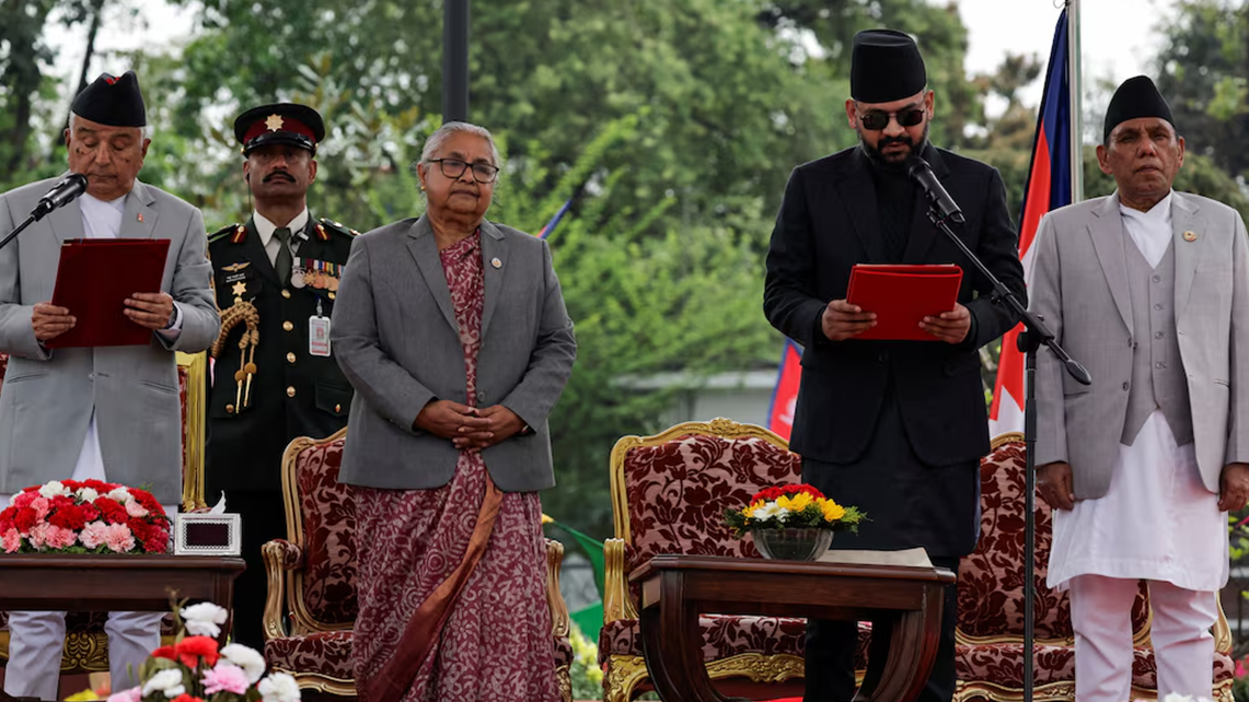 নেপালের প্রধানমন্ত্রী হিসেবে শপথ নিলেন বালেন্দ্র শাহ