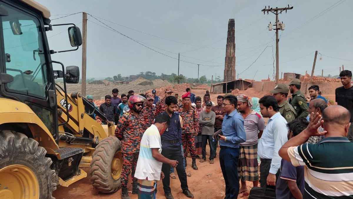 চাঁদপুরে অবৈধ দুই ইটভাটা মালিকের ৭ লাখ টাকা জরিমানা