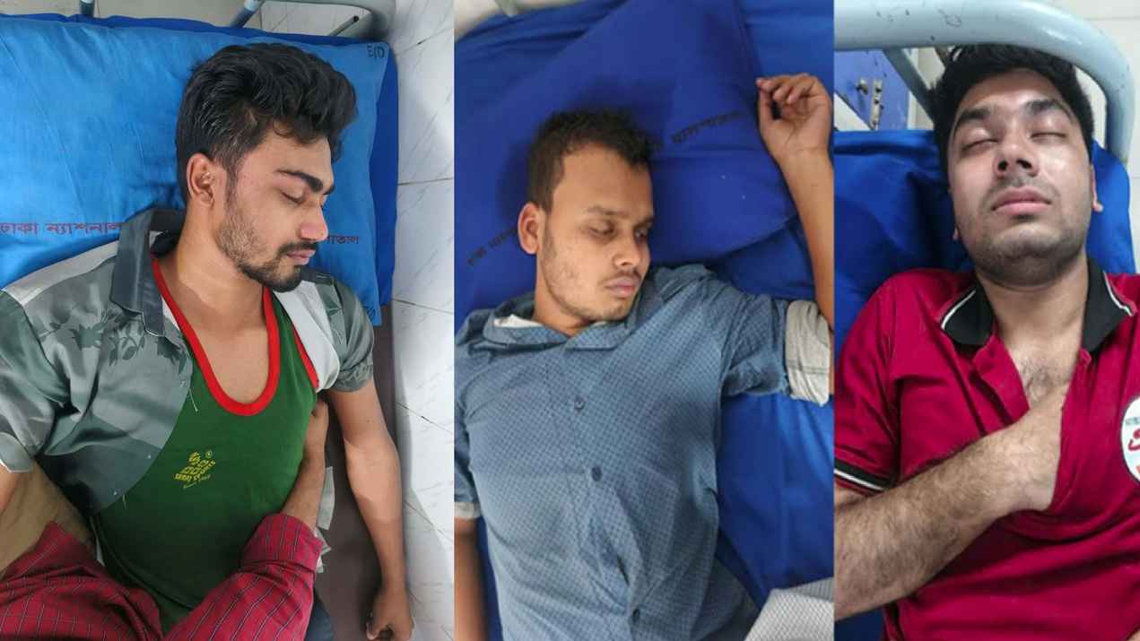 জবি ছাত্রদলের নেতৃত্বে সাংবাদিকদের ওপর হামলা, আহত ১০