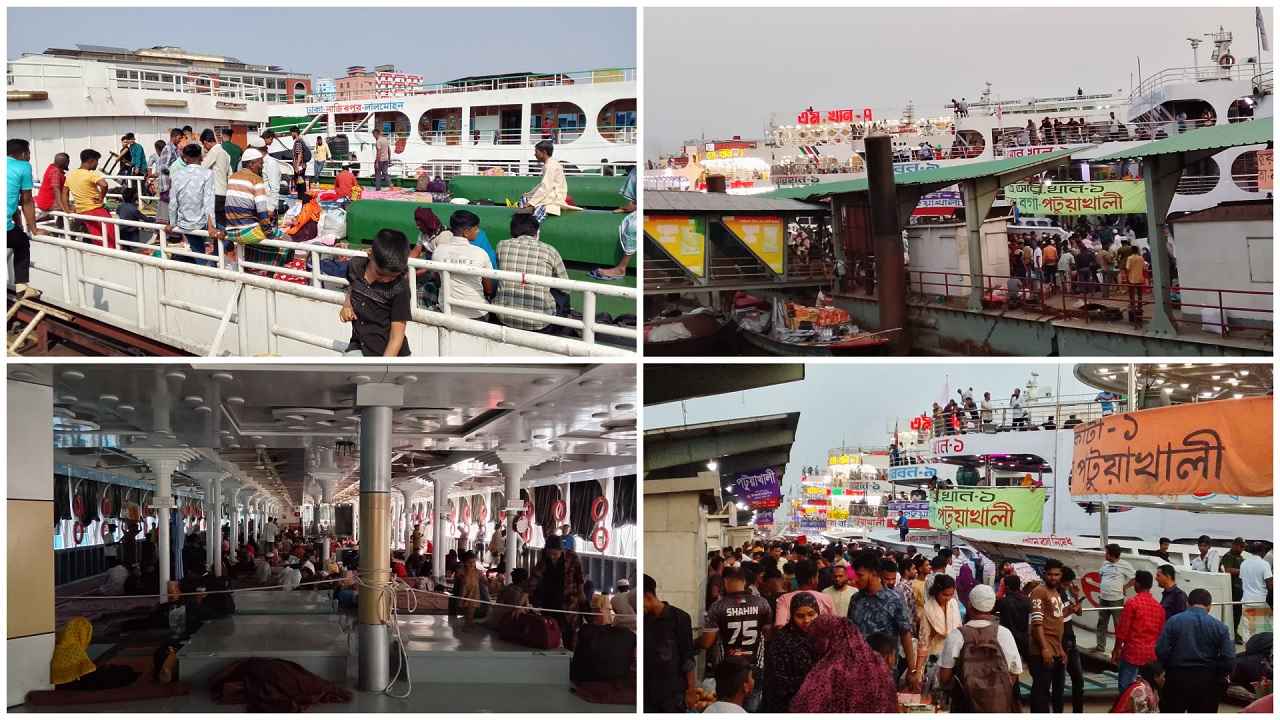 সেই চিরচেনা রূপে সদরঘাট