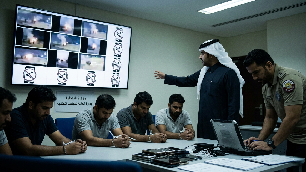 ইরানের হামলার ভিডিও ধারণ, গুজব ছড়ানোর অভিযোগে কাতারে গ্রেফতার ৩১৩