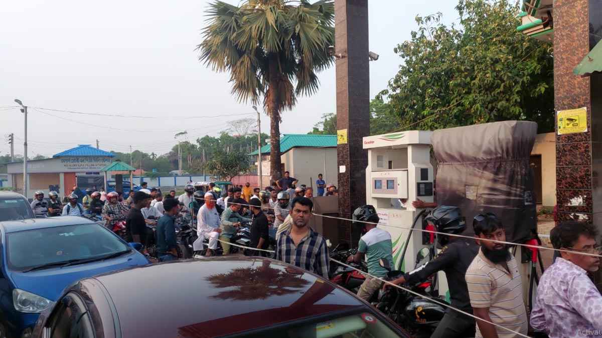 শরীয়তপুরে ৬ ফিলিং স্টেশনের মধ্যে ৫টি বন্ধ