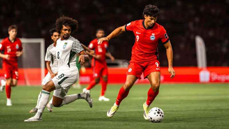 লড়াই করেও সিঙ্গাপুরের কাছে ১-০ গোলে হারল বাংলাদেশ