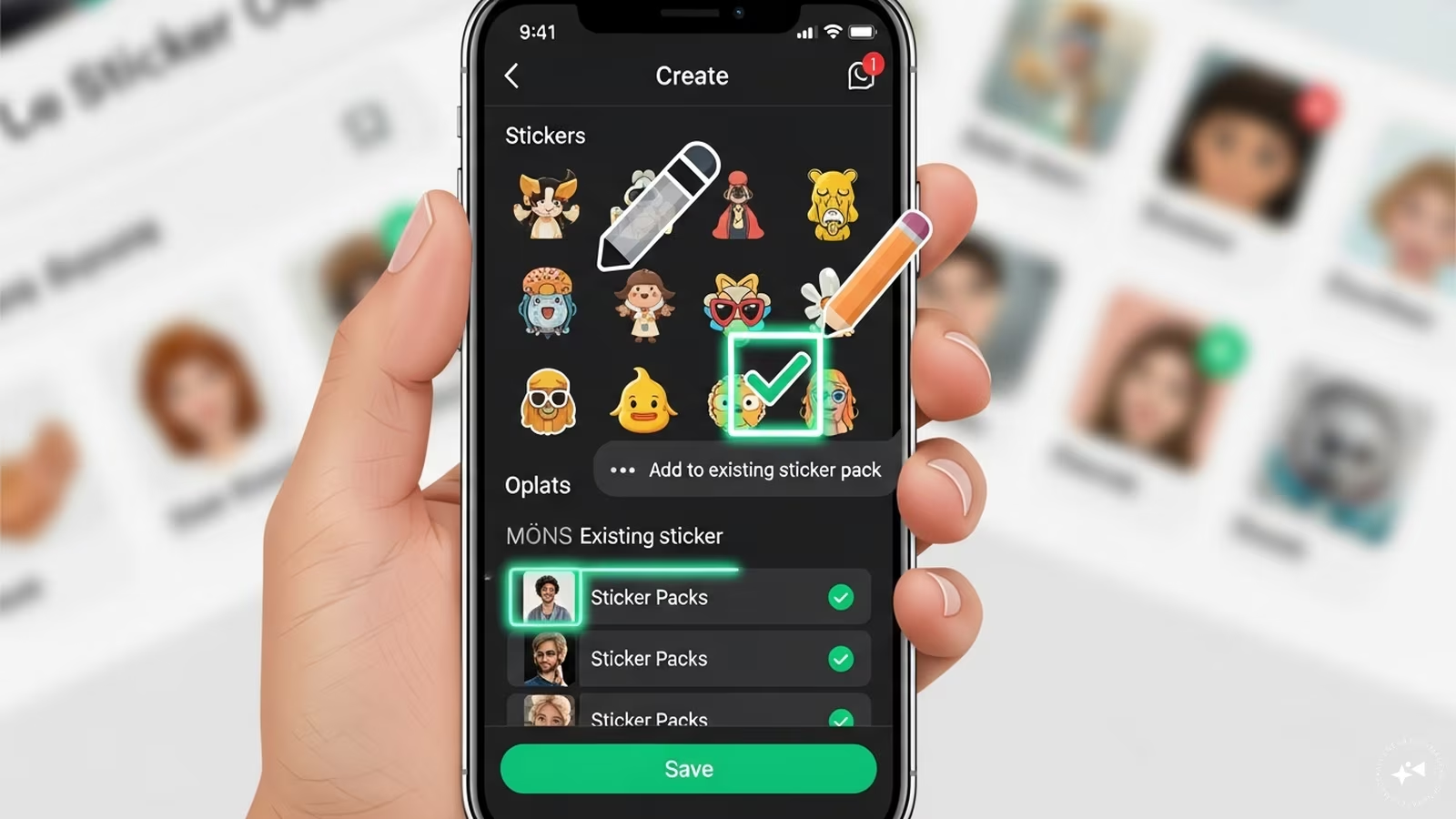হোয়াটসঅ্যাপে নিজের ছবি দিয়ে স্টিকার বানাবেন যেভাবে