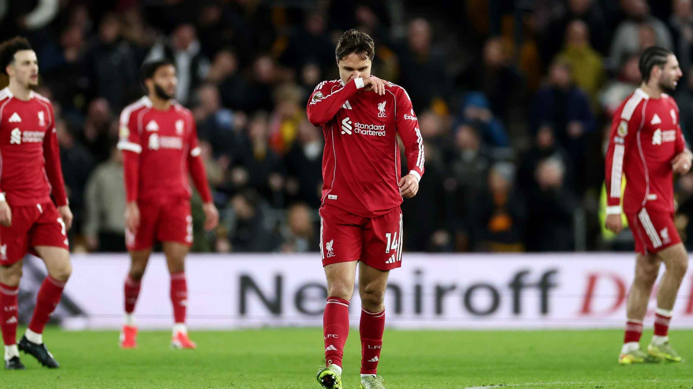 ২০ নম্বর দলের কাছে বিব্রতকর হার লিভারপুলের