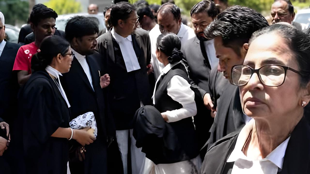 মমতাকে লক্ষ্য করে ‘চোর’ স্লোগান, কলকাতা হাইকোর্টে উত্তেজনা 