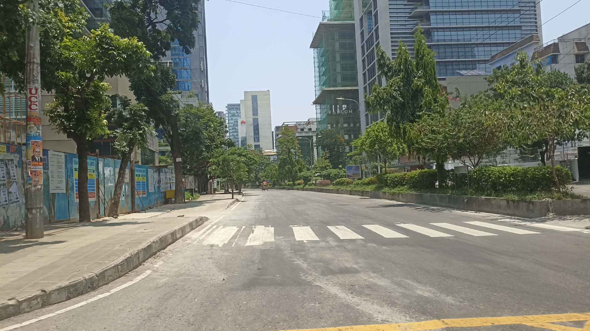 তৃতীয় দিনেও ফাঁকা রাজধানী 