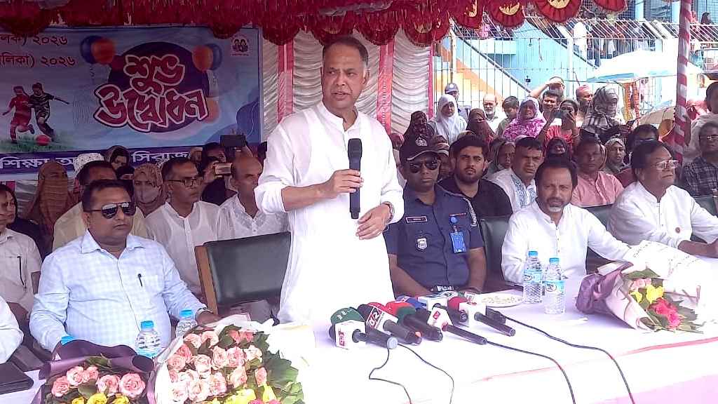 মাদক থেকে বাঁচতে সন্তানকে লেখাপড়ার পাশাপাশি খেলাধুলা শেখান: মন্ত্রী