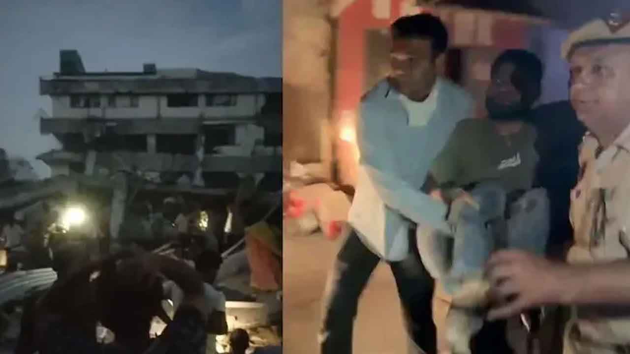 দিল্লিতে পাঁচতলা ভবন ধসে অন্তত ৯ জনের মৃত্যু