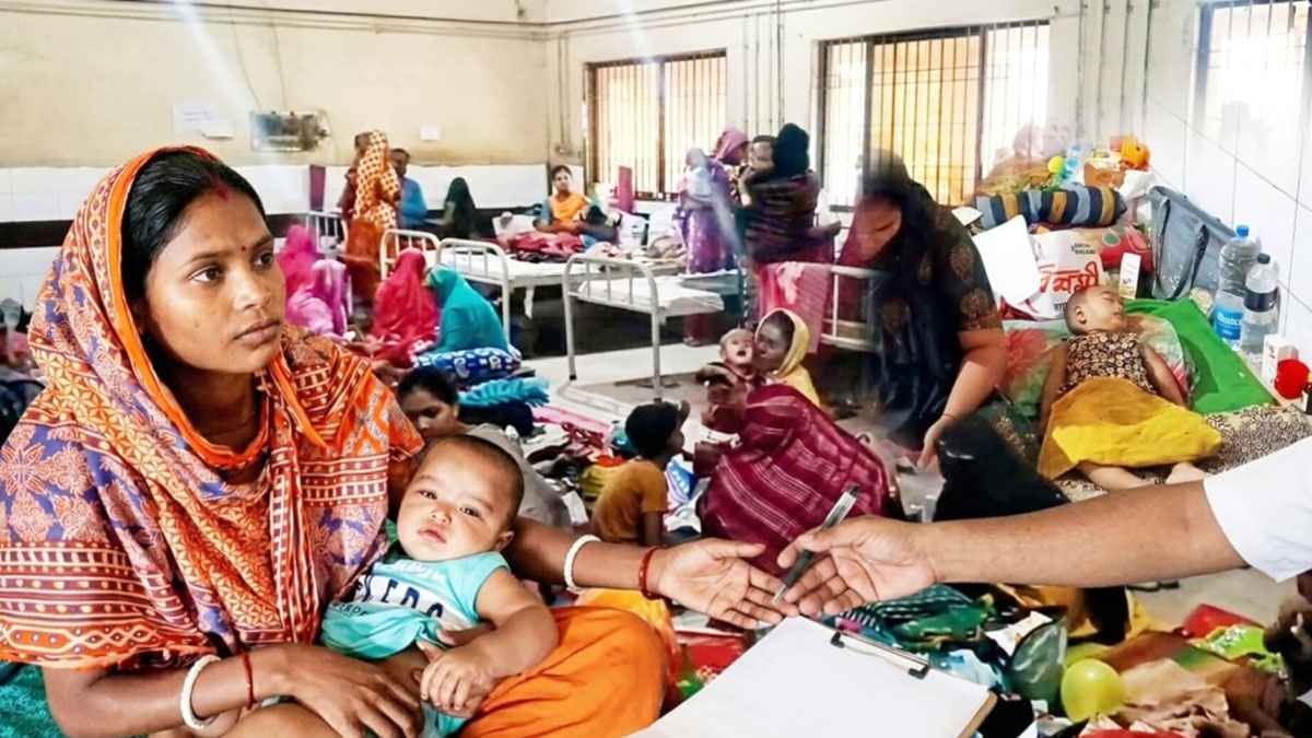 ব্রাহ্মণবাড়িয়ায় হামের প্রকোপ, শয্যা সংকটে রোগীরা