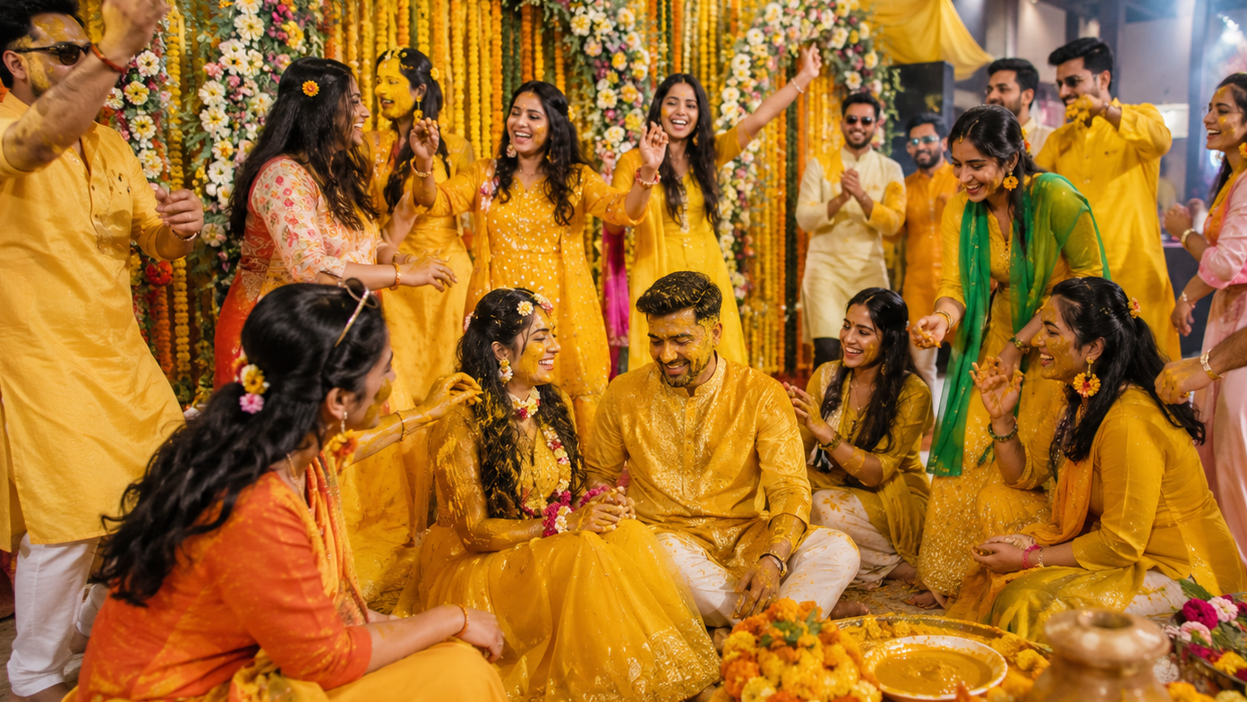 যৌথ গায়ে হলুদ: বদলে যাওয়া চালচিত্র 