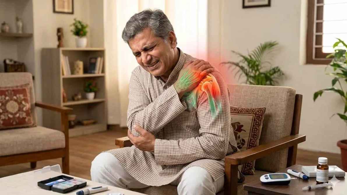 কাঁধ নাড়াতে পারছেন না ব্যথায়? নেপথ্যে থাকতে পারে ডায়াবেটিস