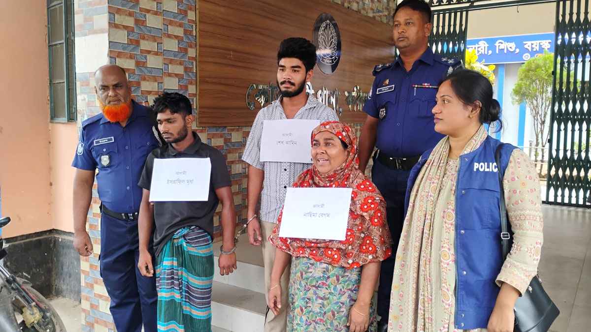 চকলেটের প্রলোভনে শিশু আইরিনকে হত্যা, গ্রেফতার ৩
