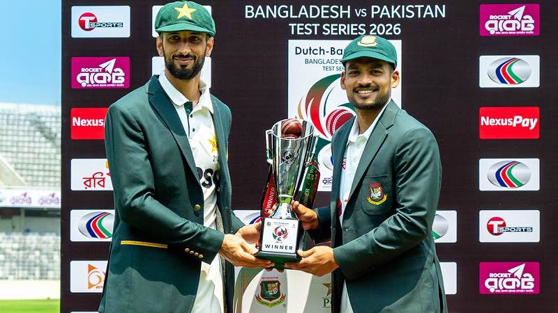 সিলেট টেস্টে বাংলাদেশকে ব্যাটিংয়ে পাঠাল পাকিস্তান